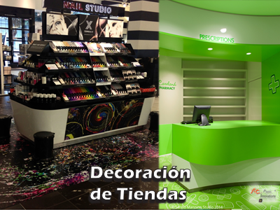 Mercado Objetivo de la Decoración de Tiendas | ACPI  | AC Plastic Innovations