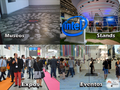 Piso Gráfico en Museos, Expos, Eventos, Stands | ACPI | AC Plastic Innovations